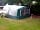 Pembroke Caravan Park: Van set up loads of space for kids.