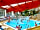 Château de Lez-Eaux: Indoor swimming pool