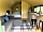 Barnharrow Holiday Pods: Double bed, ensuite, kitchenette area and sofa bed