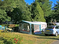 Spacious camping pitches with plenty of room for your equipment Spacious camping pitches with plenty of room for your equipment