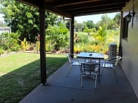 Private courtyard and garden Private courtyard and garden