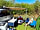 Nodes Point Holiday Park: Relaxing under the owning (photo added by  on 10/05/2018)