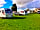 The Cross Keys Inn: Camping field next to the pub