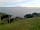 Burrowhead Holiday Village: Isle of Man in clear view. Easy to pick up Manx Radio stations