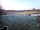 Yet-Y-Gors Campsite and Fishery: Frosty sunny morning on Woody's Lake looking across to holiday home
