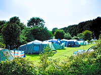 Emplacement pour tente ou camping-car (Field A) sur herbe avec électricité (4 personnes)