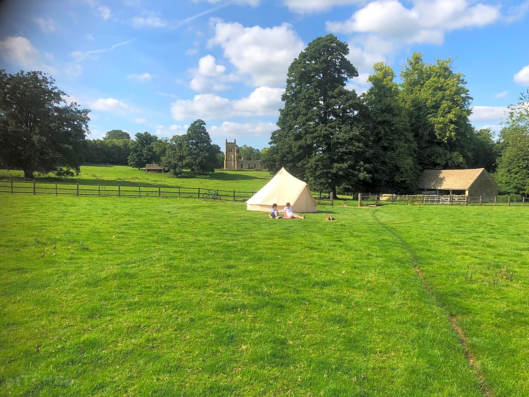 Cricket Field Campsite, Cheltenham, Gloucestershire