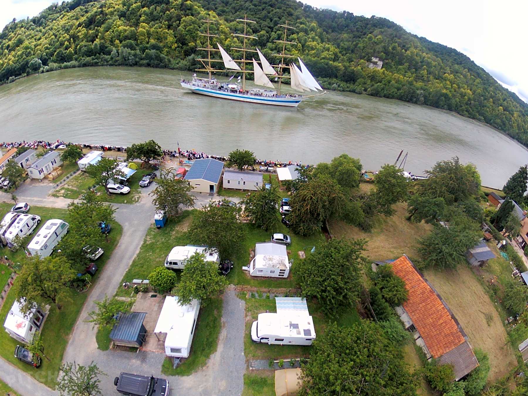 Wild camping Best Campsites in Upper Normandy, France 2019 Book 1