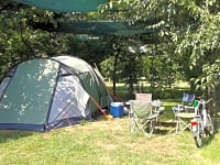 Tent pitch Tent pitch