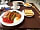 Park Rose Caravans: Value for money breakfast! Sausages were delicious (photo added by scubajo on 09/05/2015)