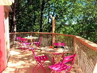Private terrace with outdoor seating Private terrace with outdoor seating