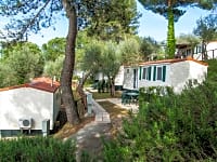 Stacaravan 2 slaapkamers (5 persoons, superieur)