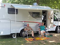 Relaxing outside Relaxing outside