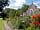 Trewan Hall Camping Site: The Long border flanking the top half of the front field