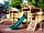 Rosetta Holiday Park: Enjoy the outdoors; our safe and fun play area in the walled garden