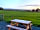 Orcaber Caravan and Camping Site: View of the sunrise over the Yorkshire dales from the pod (photo added by manager on 09/11/2021)