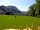 Inside Out Camping Yurts at Seatoller: View to the end of Borrowdale