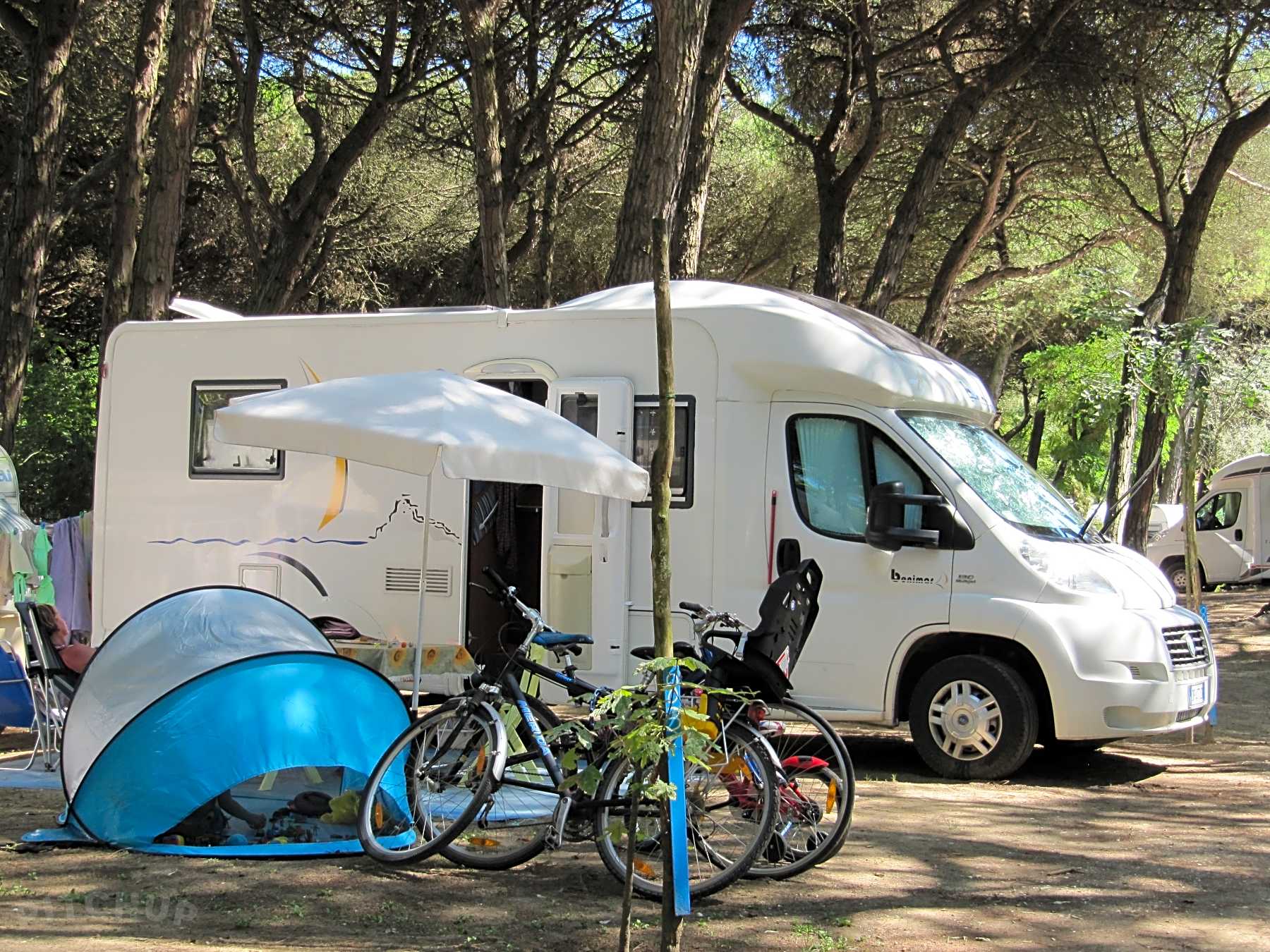 RV vatten hookup filter