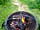 Muasdale Holiday Park: Fire pit provided