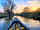 Tents on The Went: River Went running alongside the site