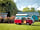 Muster Point Campsite: Vintage red and white VW Campervan doing a photoshoot at Muster Point Campsite (photo added by manager on 22/05/2023)