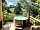 Lower Coombe Royal Glamping: Deck with wood-fired hot tub