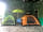 La Palapa Hut Hostel and Camping: Shaded tents