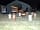 Hanley Mill Glamping: The communal social space at night (photo added by manager on 28/07/2022)