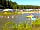 Camping- und Ferienpark Havelberge: Swimming and having fun in the lake