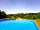 Camp Laurent: The pool overlooks the fields and woods