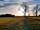 Pitch on the Wall Campsite: View over the pitches and countryside