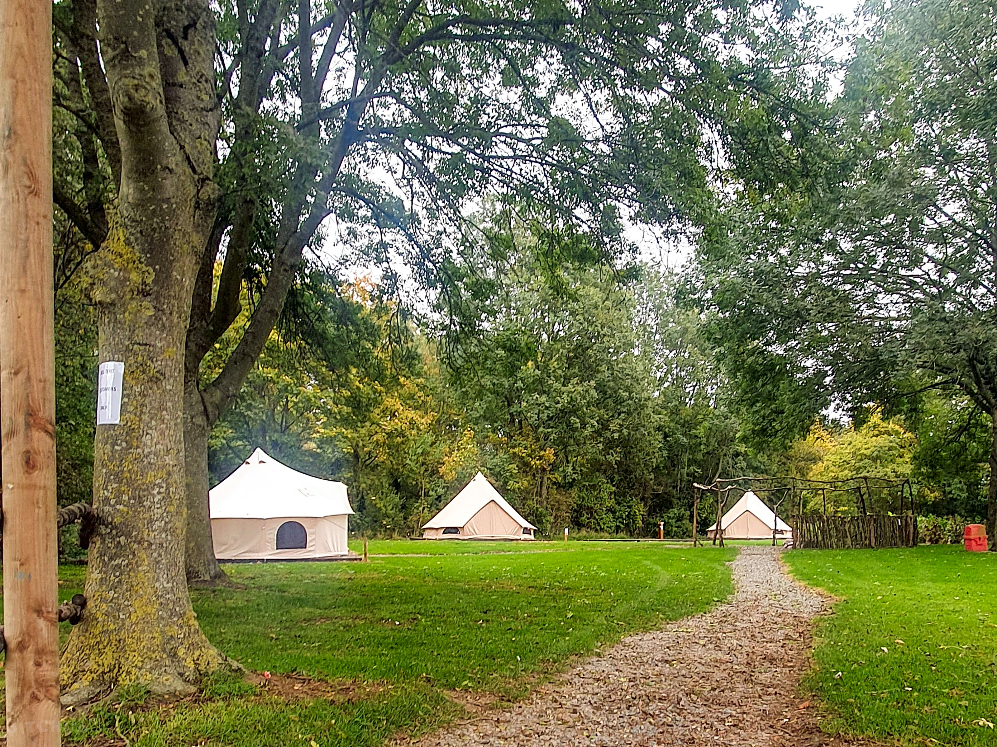 Bell tent cheap village