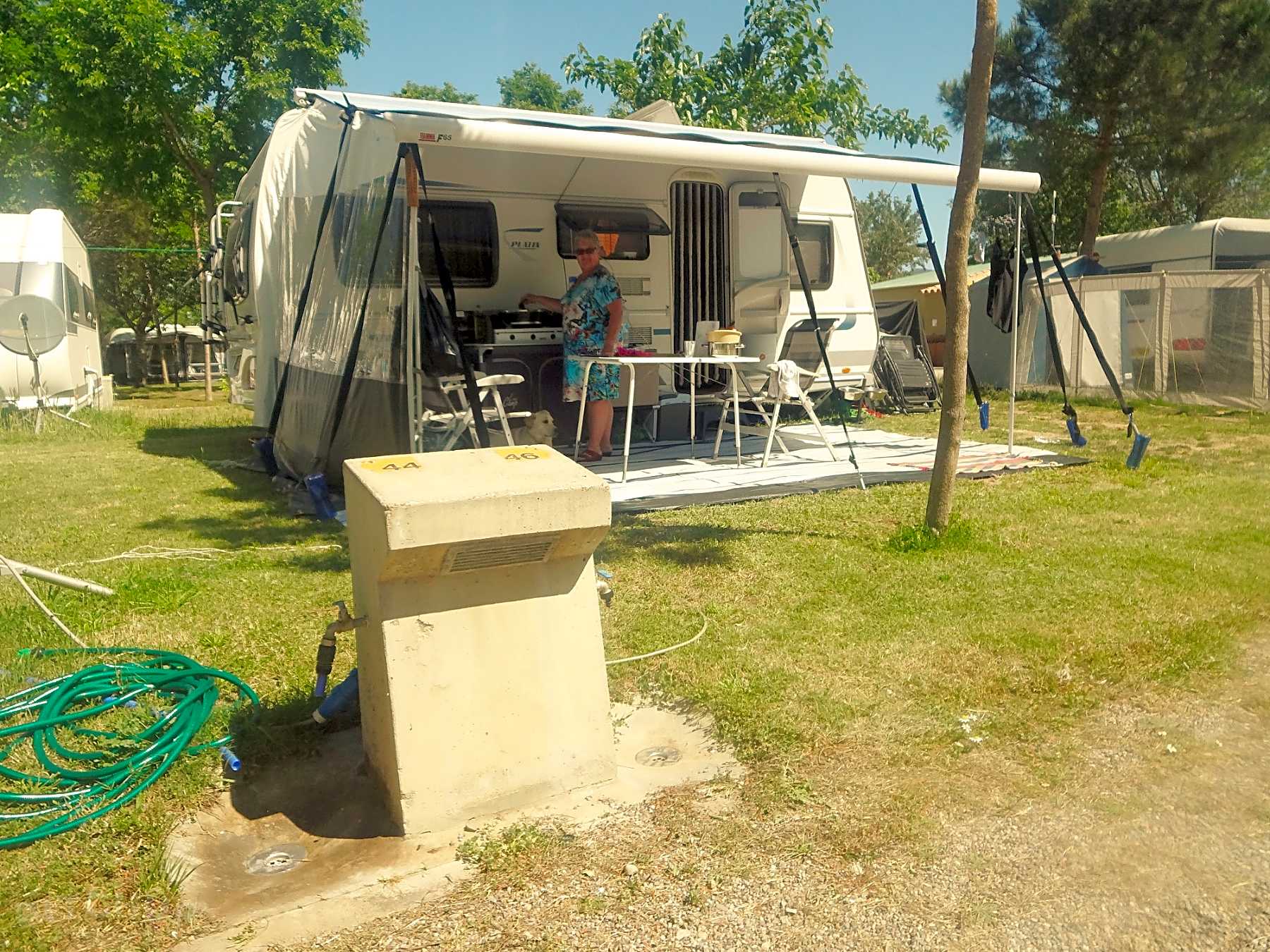 Roses, Gérone, Espagne Campings avec emplacements pour campingcar