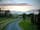 The Nipstone Campsite: Looking down the lane to the farmhouse