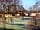 New Farm Cheshire Holidays: frosty morning, picture of caravan site and pitches