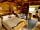 Hornblotton Retreat: Cabin interior