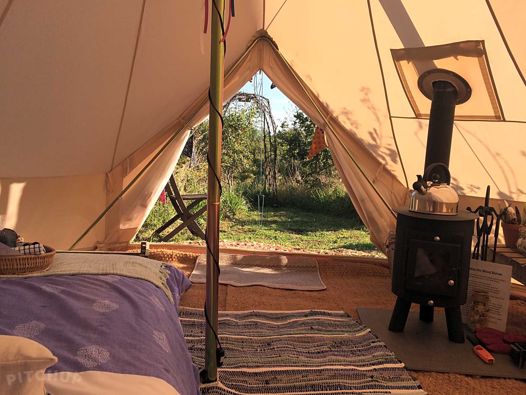 bell tent and dome sites in Amroth The Valley Bell Tent, Amroth