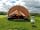 Burrs Manor Wild Camping: The larger bell tent