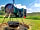 Oakwood Glamping: Bowtop wagon with a kitchen hut at the rear and a firepit (photo added by manager on 07/12/2022)