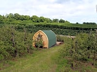 Secluded orchard setting Secluded orchard setting
