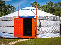 Yurt's entrance Yurt's entrance