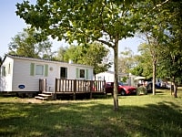Stacaravan 2 slaapkamers (4 persoons, comfortabel)