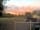 Camping in Frankland: Sunset over the fields