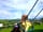 Treberfedd Farm: Swings with views