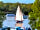 Salhouse Broad's Camping Corner: View over Salhouse Broad
