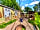 The New Inn: Pebbled courtyard, firepit and barbecue