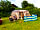 Porte Meadow Campsite: Cooking a barbecue