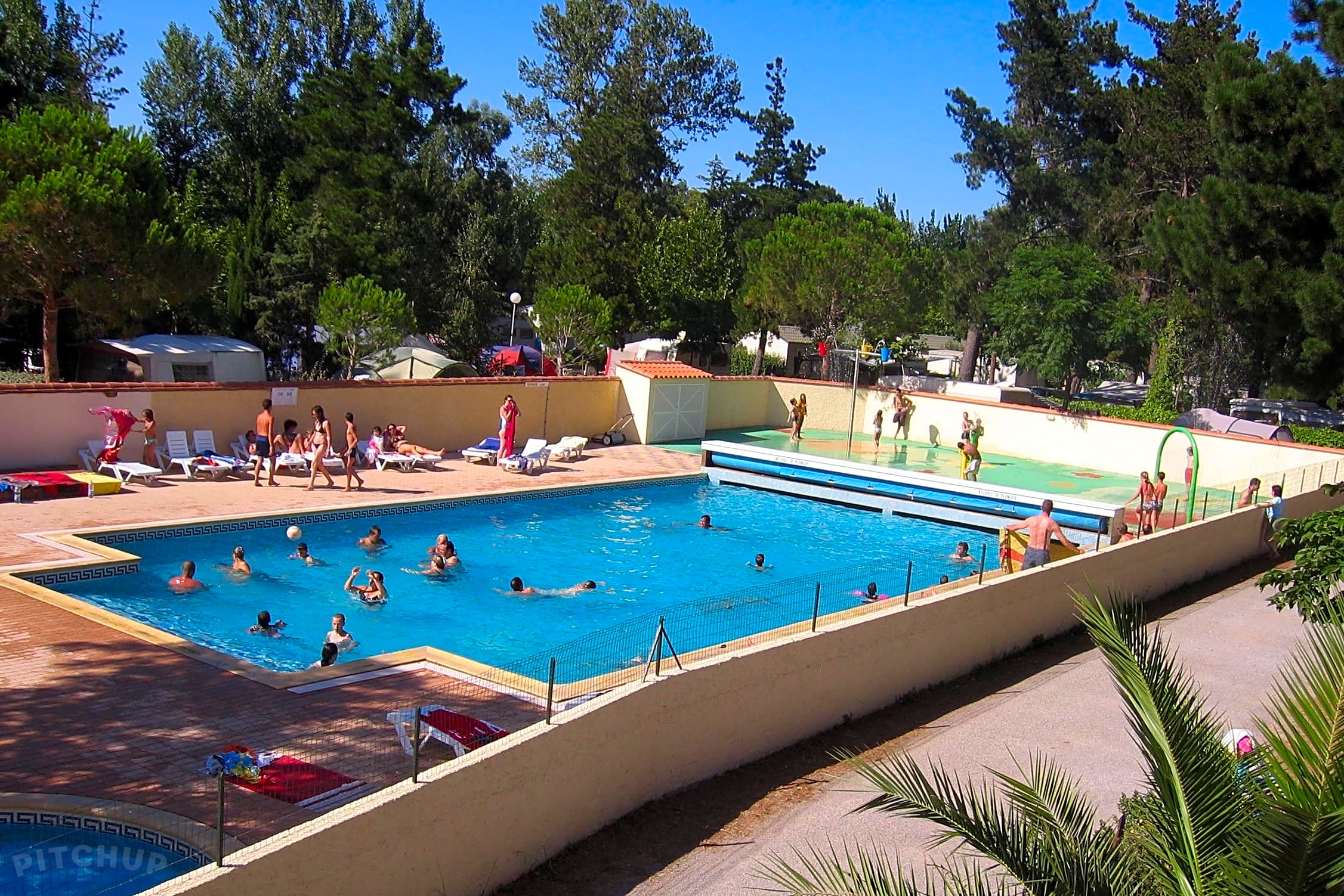 Pool utrustning hookup