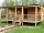 Canadian Fields: The hut with a spacious verandah