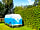 Riverside Caravan Park at The George: VW held up with ropes or an unusual tent?... on one of our grass pitches backing onto the Cam river. (photo added by manager on 16/07/2021)